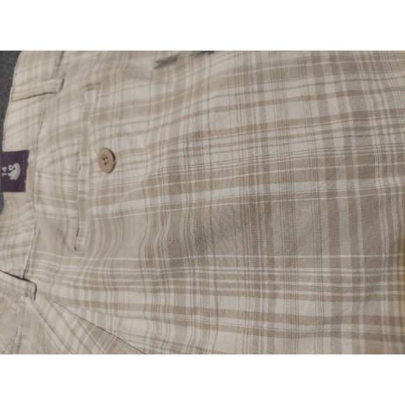 Gloria Vanderbuilt Size 14 Shorts Latte Wimens Celina NWT - Picture 12 of 16